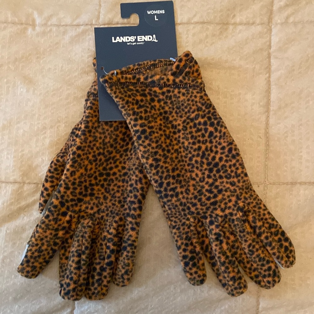 Woman’s driving gloves, unlined~ Lands’ End, Large